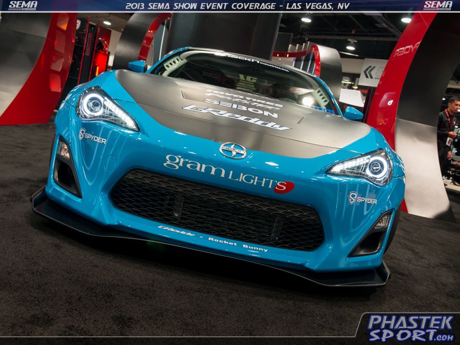 2013 Scion FRS / Subaru BRZ LED Headlights Black by Spyder